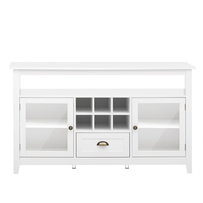 Multifunctional Morden Console Table for Living Room - White