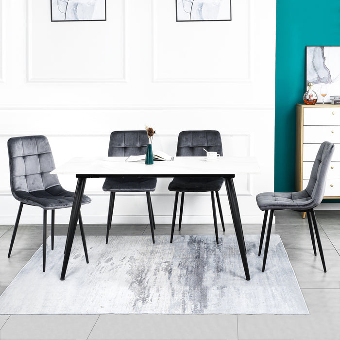 Modern Velvet Dining Chairs (set of 4)