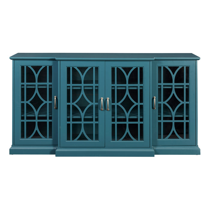 63” TV Stand -Teal Blu