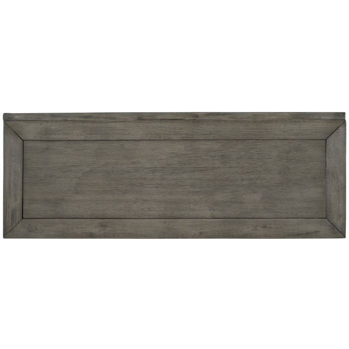 Modern Console Table Sofa Table for Living Room - Antique Gray