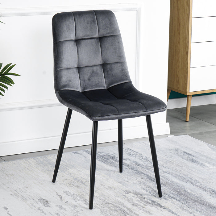 Modern Velvet Dining Chairs (set of 4)