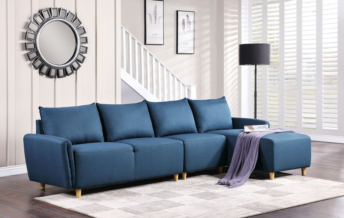 Modular Sectional Sofa - Blue