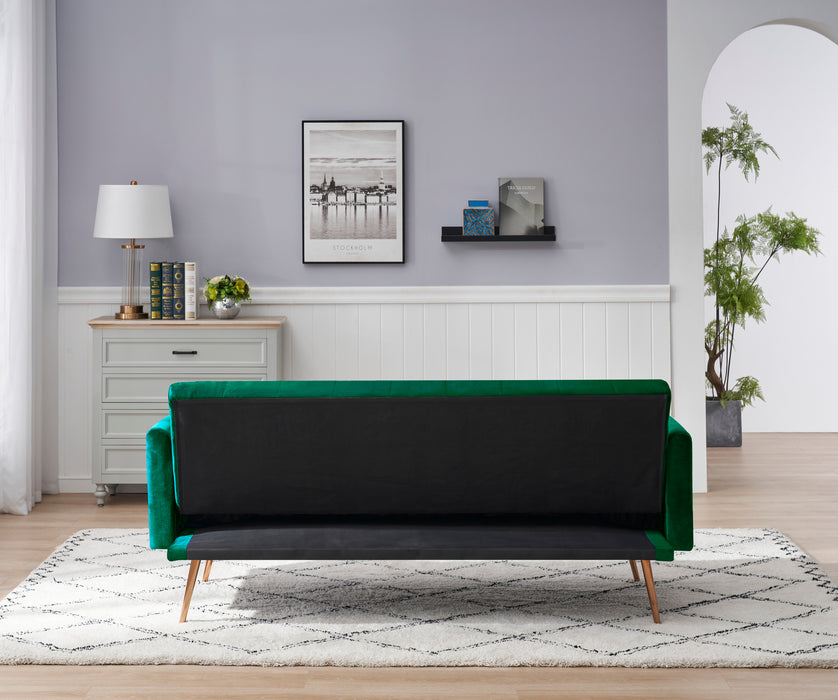 Convertible Sofa Bed - Green