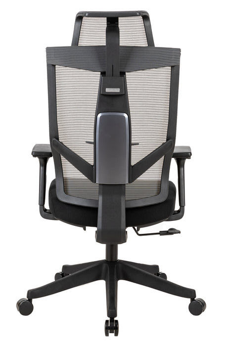 Excusive office chair with headrest and 2D armrest