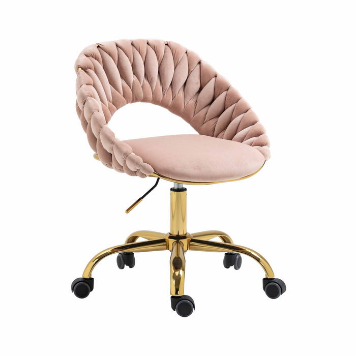 Adjustable Swivel Chair - Pink