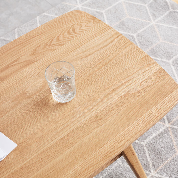 The Natural Wood Coffee Table for Living Room - Oak