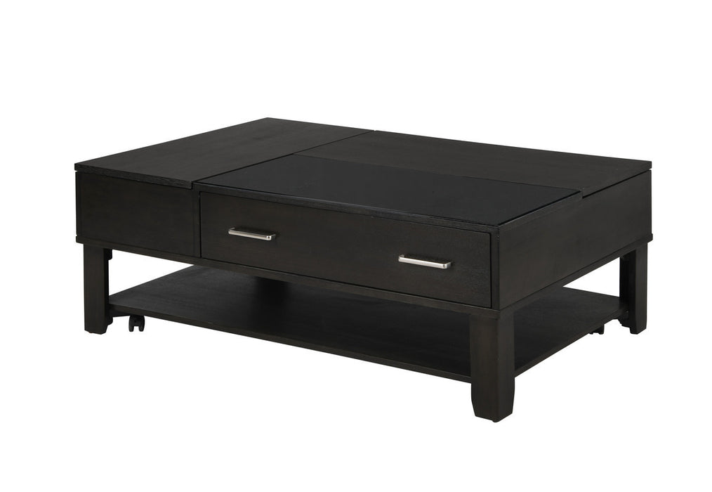 Stylish coffee table and end table  with Liftable Tabletop - Grey