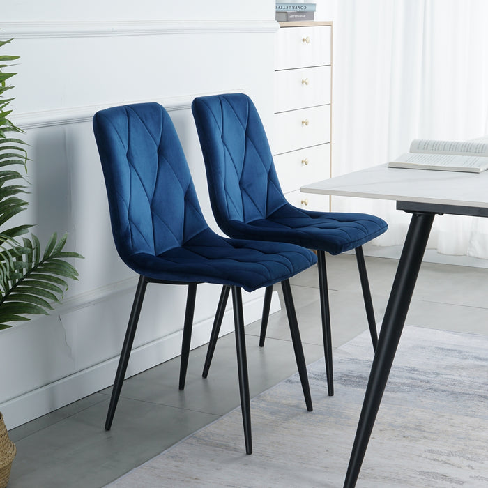 Modern Velvet Dining Chairs (set of 4)