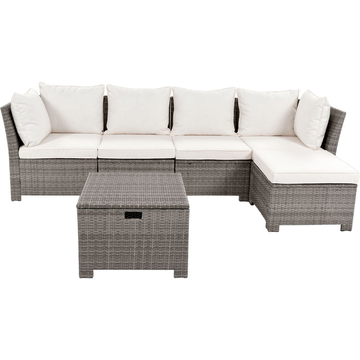 6-Piece Outdoor Set - Beige