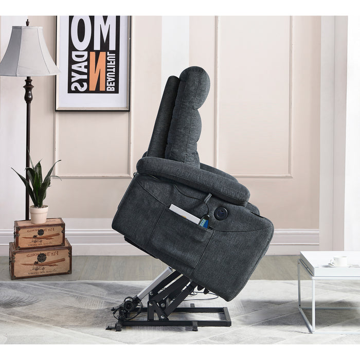 Liyasi Electric Power Lift Recliner Chair  with Massage and Heat