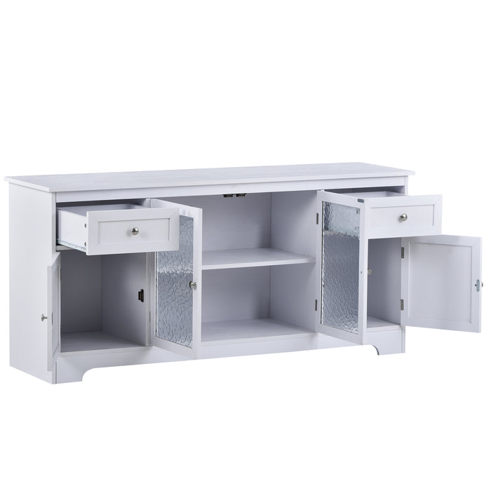 TV Stand for TV up to 65in -White