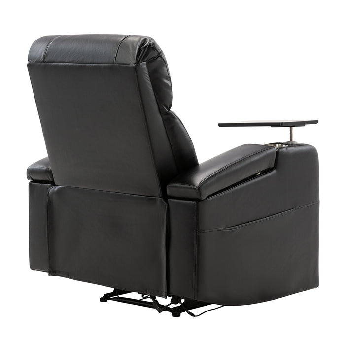 Orisfur. Power Motion Recliner with USB Charging Port and Hidden Arm Storage