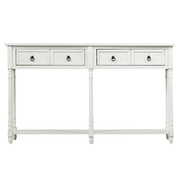 Console Table - Antique White