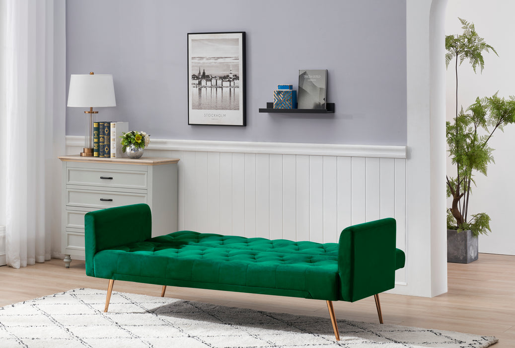 Convertible Sofa Bed - Green