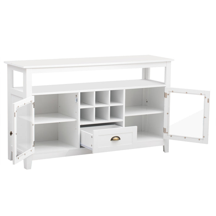 Multifunctional Morden Console Table for Living Room - White