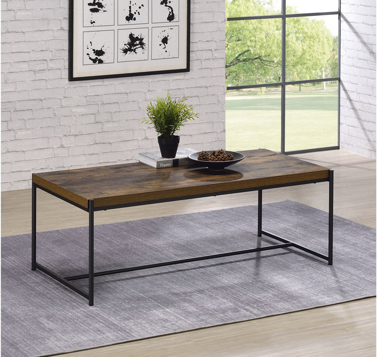 Modern Coffee and End Table 3pc set - Brown