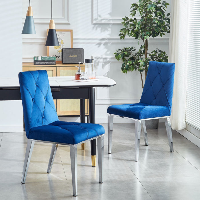 Modern luxury dinning room chairs  (Set of 2)