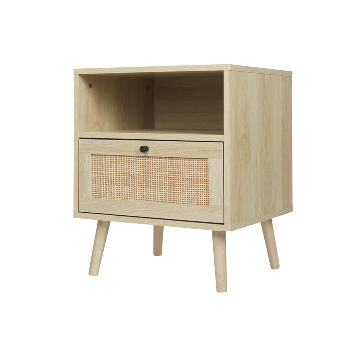 Rattan Nightstand