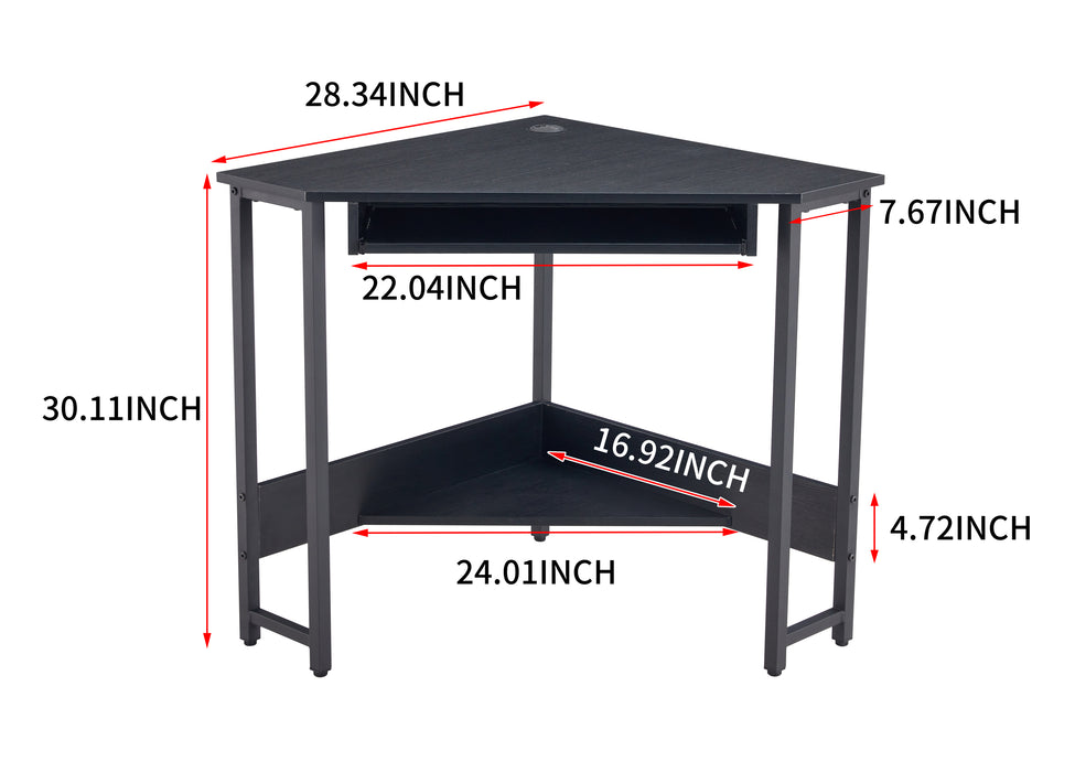 Triangle Computer Desk,Corner Desk