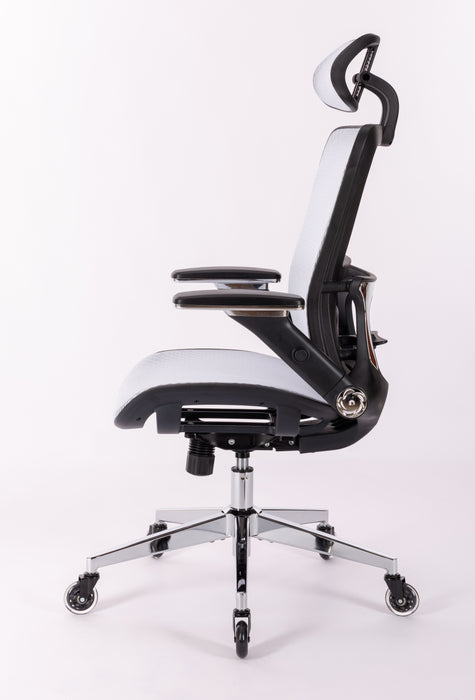 Ergonomic Mesh Office Chair - (WHITE MESH)