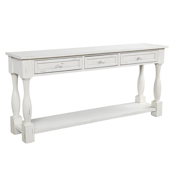 Console Table - Antique White