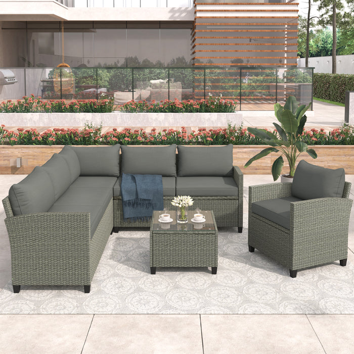 5 Piece Outdoor Conversation Set