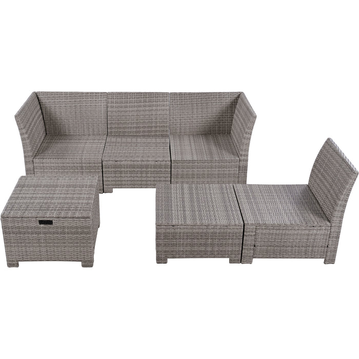 6-Piece Outdoor Set - Beige