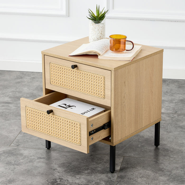 Modern simple storage Nightstand