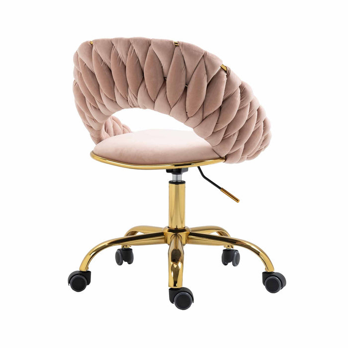 Adjustable Swivel Chair - Pink