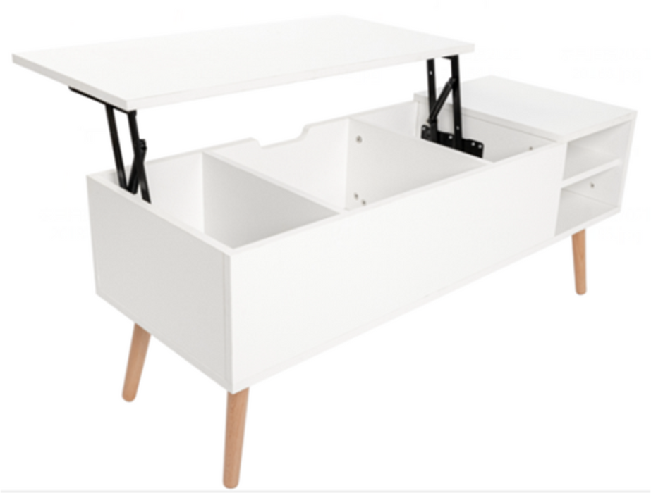 Lift Top Coffee table - white