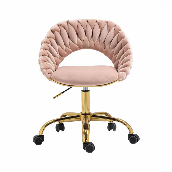 Adjustable Swivel Chair - Pink