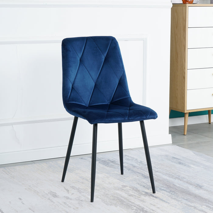 Modern Velvet Dining Chairs (set of 4)