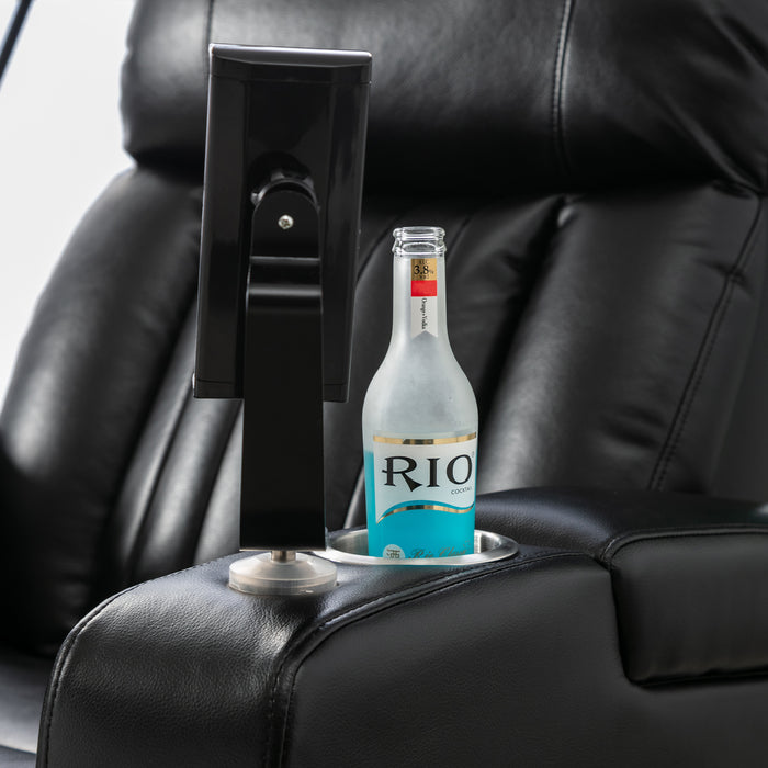 Orisfur. Power Motion Recliner with USB Charging Port and Hidden Arm Storage