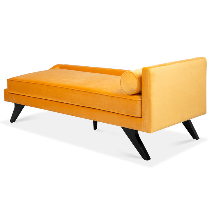 Right Square Arm Reclining Chaise Lounge