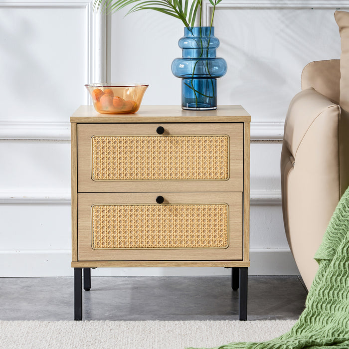 Modern simple storage Nightstand