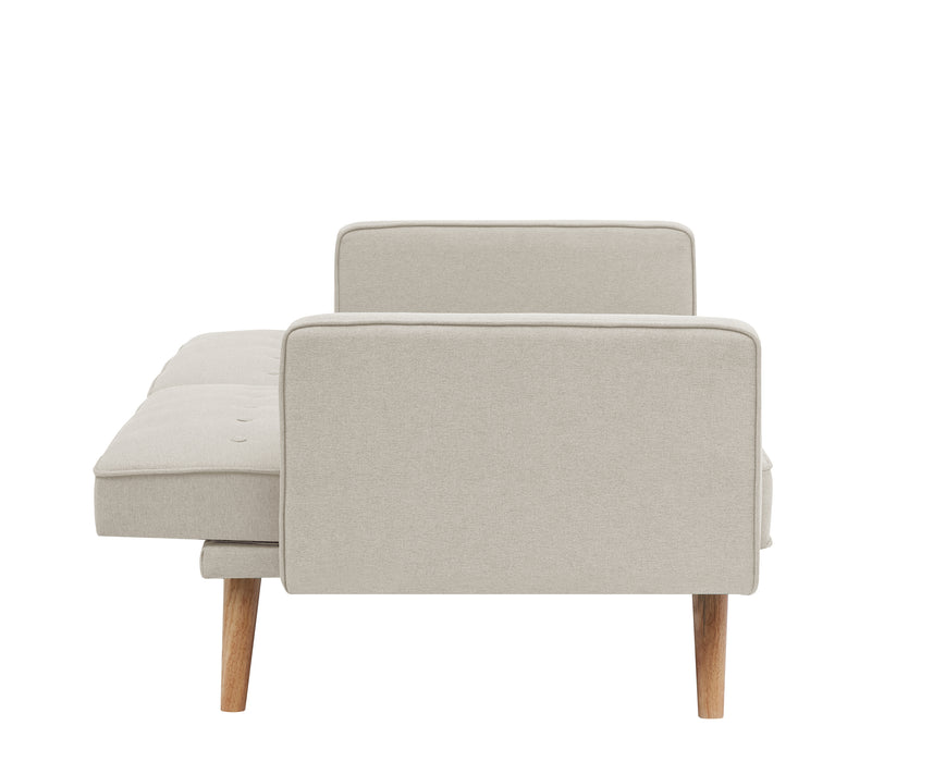 Convertible Double Folding Living Room Sofa Bed - Beige