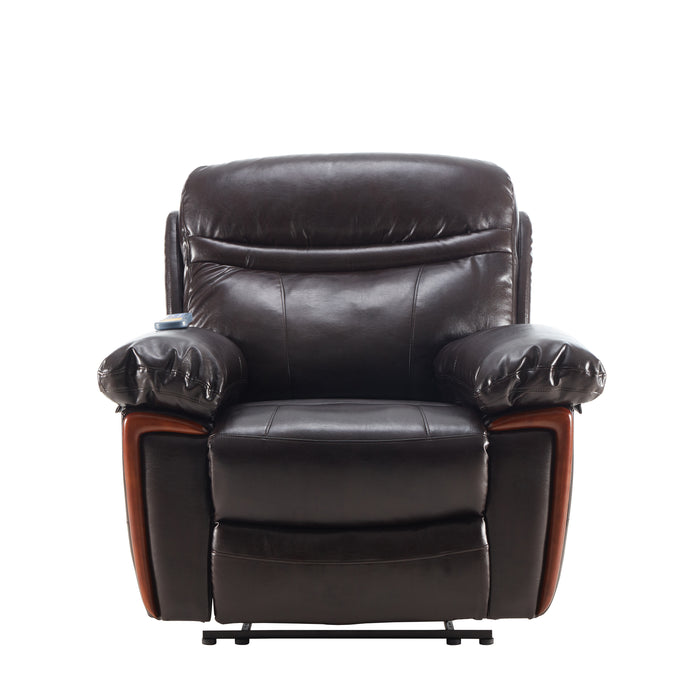 PU ReclinerChair with Heating and Massage