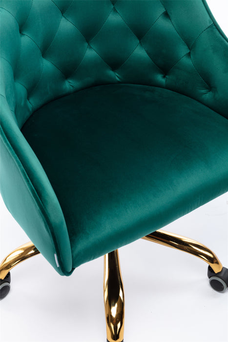 Modern Leisure office Chair - Green