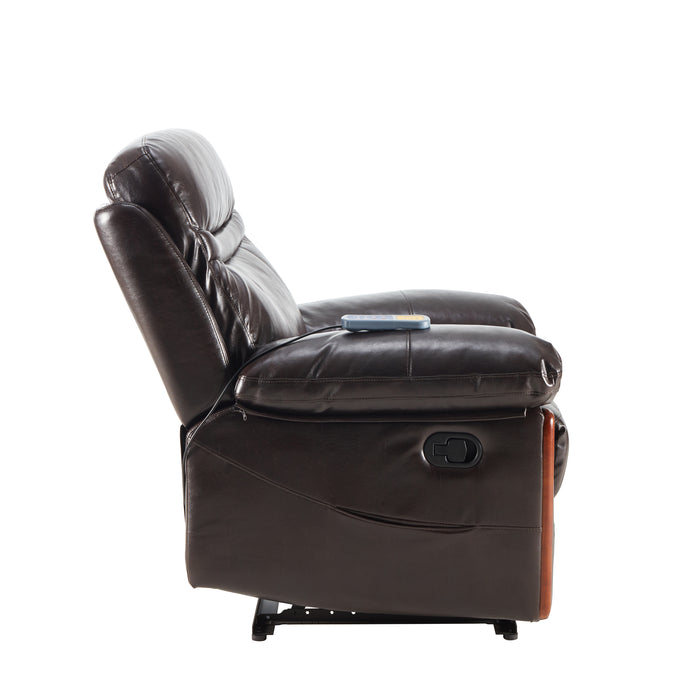 PU ReclinerChair with Heating and Massage