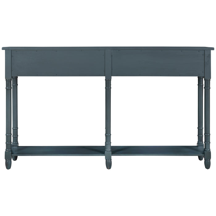 Console Table - (Antique Navy)