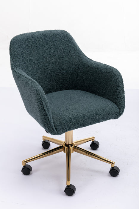 Modern Teddy Home Office Chair - Green