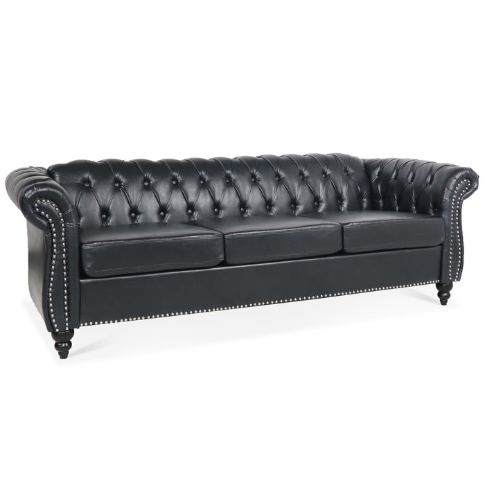 Chesterfield Three Seater Sofa.