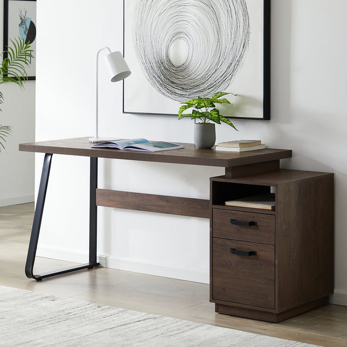 Home Office Computer Desk with Drawers