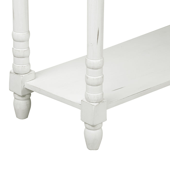 Console Table - Antique White