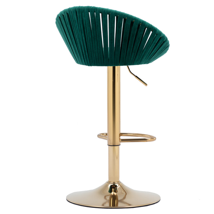 Velvet Bar Stools (Set of 2)