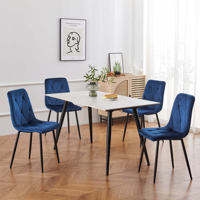 Modern Velvet Dining Chairs (set of 4)