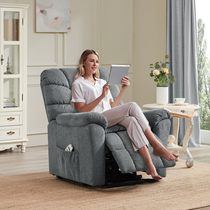 Power Lift Chair with Adjustable Massage and Heating System