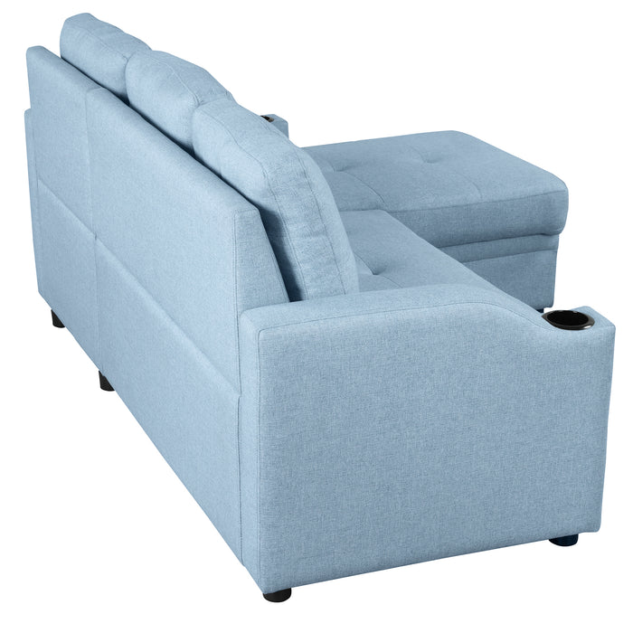 Pull Out Sofa Bed Modern Padded Upholstered Sofa Bed