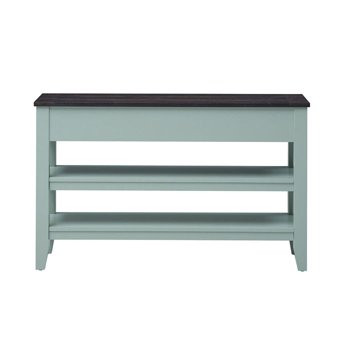 Modern Console Table for Living Room - Green