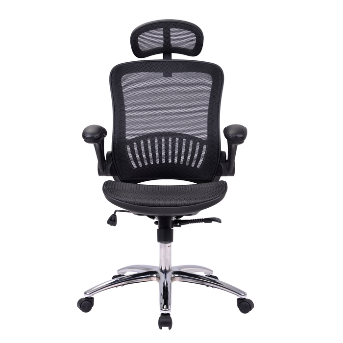 Office Chair - Ergonomic Mesh Chair  (Black)